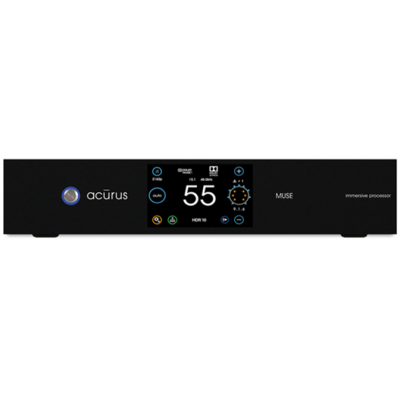 Acurus MUSE-16 is a 16 channel Immersive Media Processor with Dolby Atmos and DTS:X