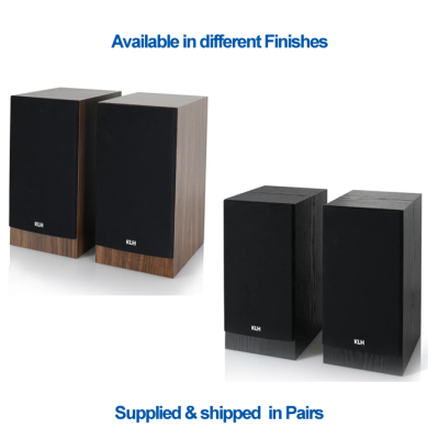KLH AUDIO - Albany II 2-Way Bookshelf Speakers - (Pair) - Available in Various Colours