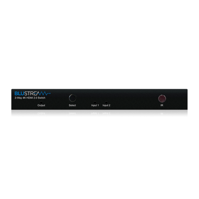 Blustream SW21AB-V2 2-Way 4K HDMI Switch, HDMI 2.0, Audio Breakout, HDCP2.2