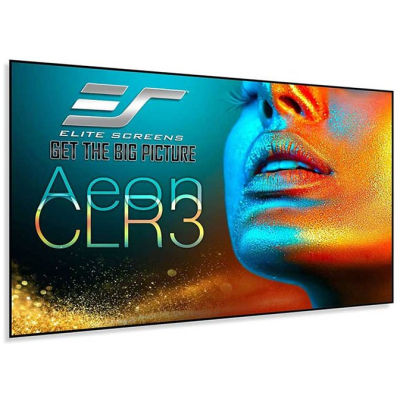 Elite Screen Aeon CLR 3 16:9 Fixed Frame with LED Kit included - Available in Various Sizes