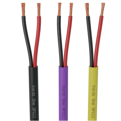 Kordz K12202-152M ONE SP122 12AWG 2C 65 Strand OFC Speaker Cable LSZH 152.5m - Available in Various Colours