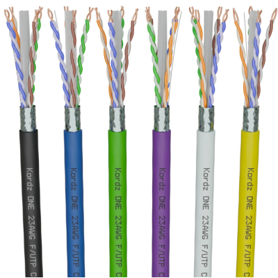 Kordz K13602-152M ONE CAT6A F/UTP 23AWG LSZH 152.5m - Available in Various Colours