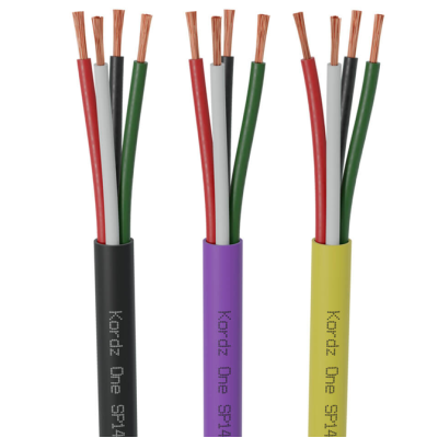 Kordz K11902-152M ONE SP144 14AWG 4C 82 Strand OFC Speaker Cable LSZH 152.5m - Available in Various Colours