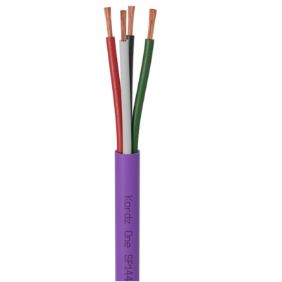 Kordz K11902-152M-PP ONE SP144 14AWG 4C 82 Strand OFC Speaker Cable LSZH 152.5m - Purple