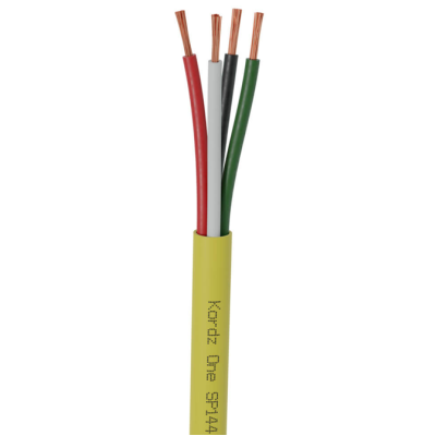 Kordz K11902-152M-YL ONE SP144 14AWG 4C 82 Strand OFC Speaker Cable LSZH 152.5m - Yellow