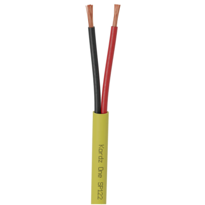 Kordz K12202-152M-YL ONE SP122 12AWG 2C 65 Strand OFC Speaker Cable LSZH 152.5m - Yellow