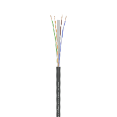 Kordz K23402-305M-BK PRO SlimCat Network Cable, Category 6, U/UTP, Unterminated, 305m - Black