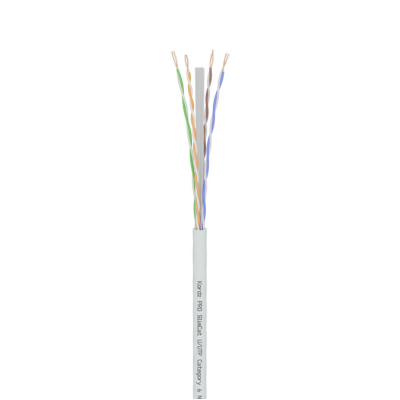 Kordz K23402-305M-WH PRO SlimCat Network Cable, Category 6, U/UTP, Unterminated, 305m - White