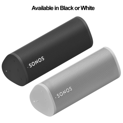 Sonos ROAM The Portable Smart Speaker for listening at home and on the go - Available in Black or White