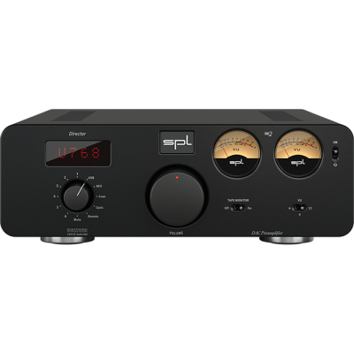 SPL Director MK2 Stereo Preamplifier with DAC - Black