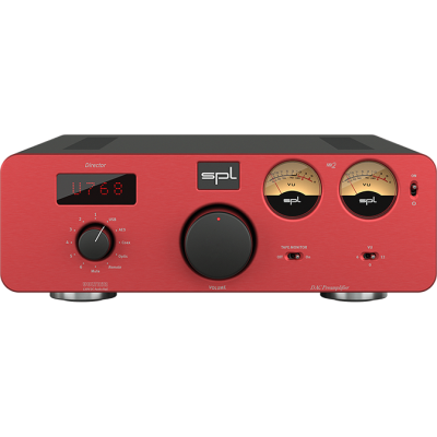 SPL Director MK2 Stereo Preamplifier with DAC - Red