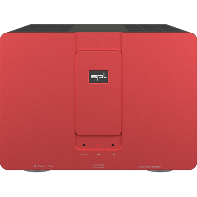 SPL Performer s1200 Stereo Power Amplifier - Red