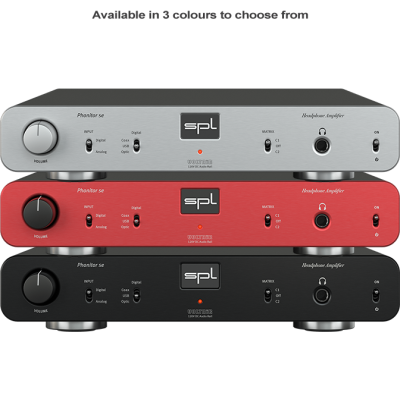 SPL Phonitor se Headphone Amplifier with Optional DAC Module - Available in different Colours