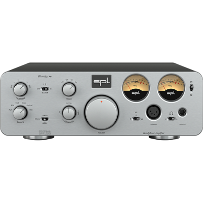 SPL Phonitor xe Flagship Headphone Amplifier with Optional DAC module - Silver