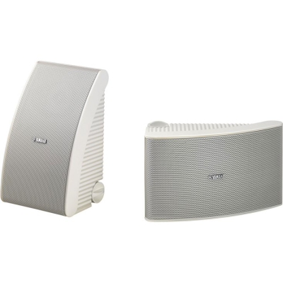 Yamaha NSAW592W All Weather Outdoor 50W 6.5" Speakers (Pair) - White